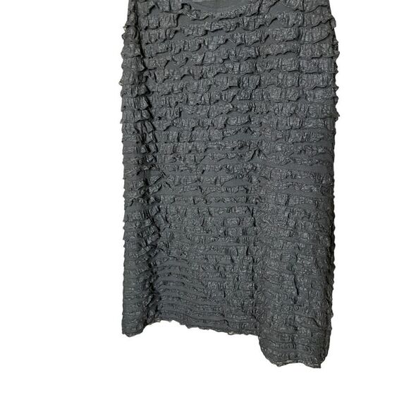 Free People Patra Little Black Mini Dress Ruffled Cocktail Party Size M - Picture 3 of 9